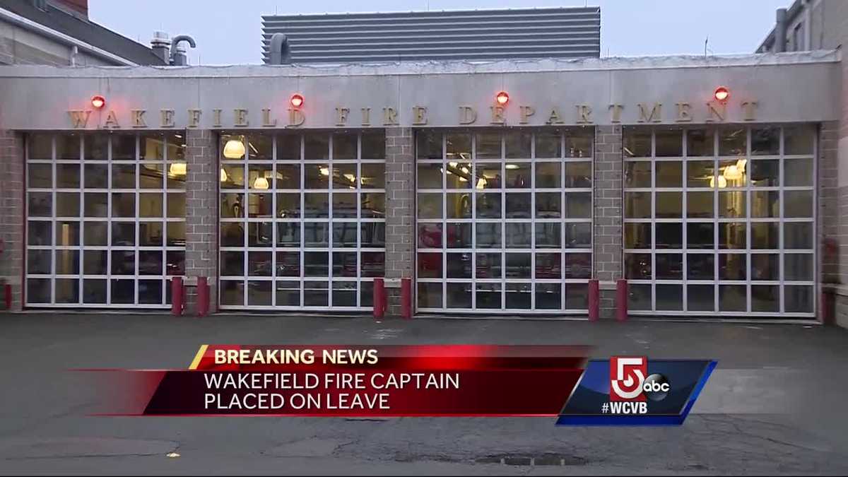 Wakefield fire captain placed on leave