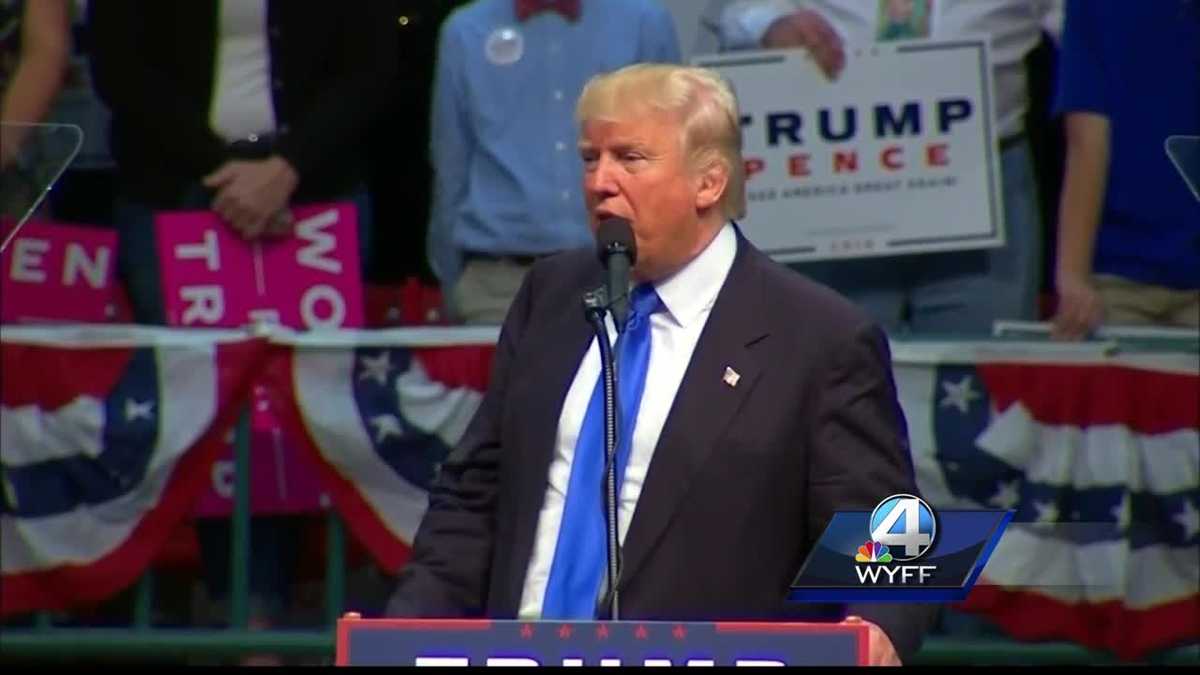 Donald Trump and Hillary Clinton visit North Carolina