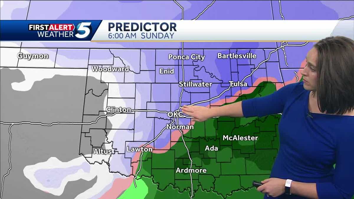 Winter Weather Timeline: Freezing Rain, Snow Moving In This Weekend