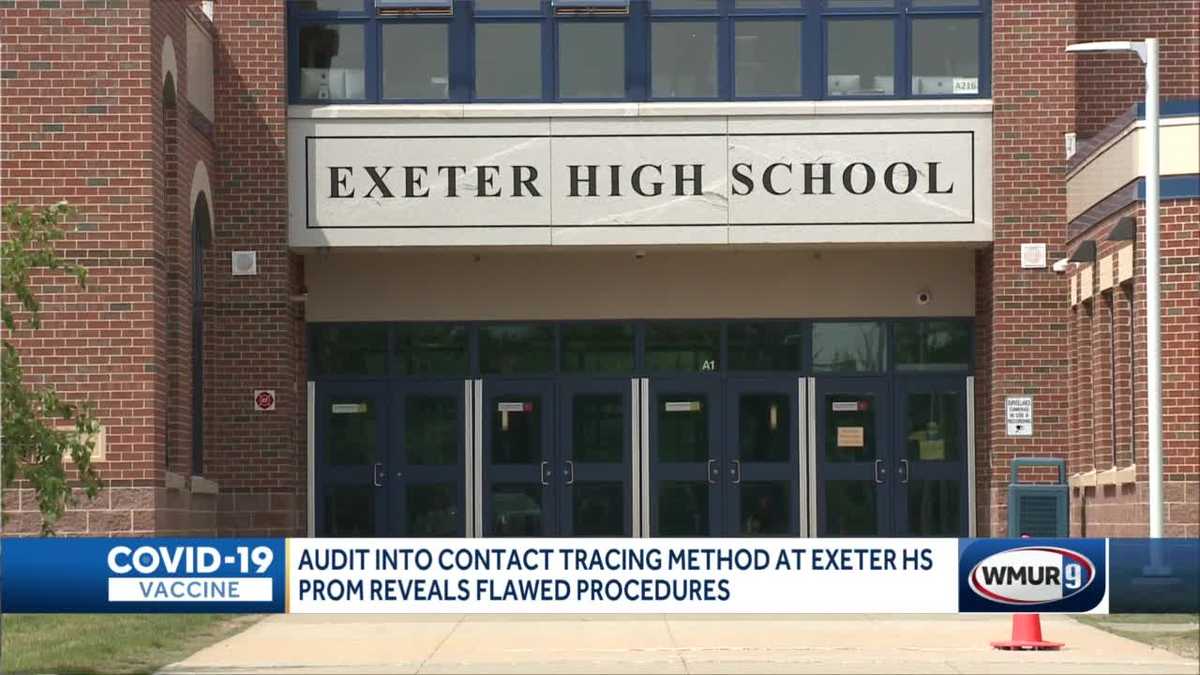 Exeter superintendent apologizes after students at prom marked with vaccination status