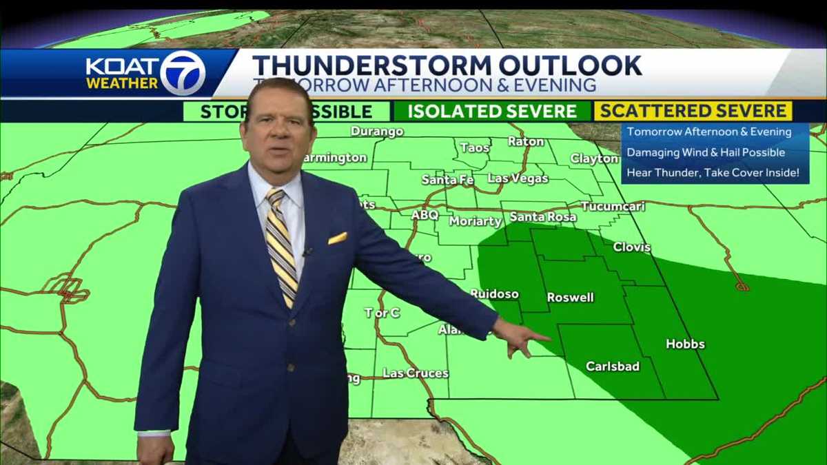 Storms on the increase for much of New Mexico