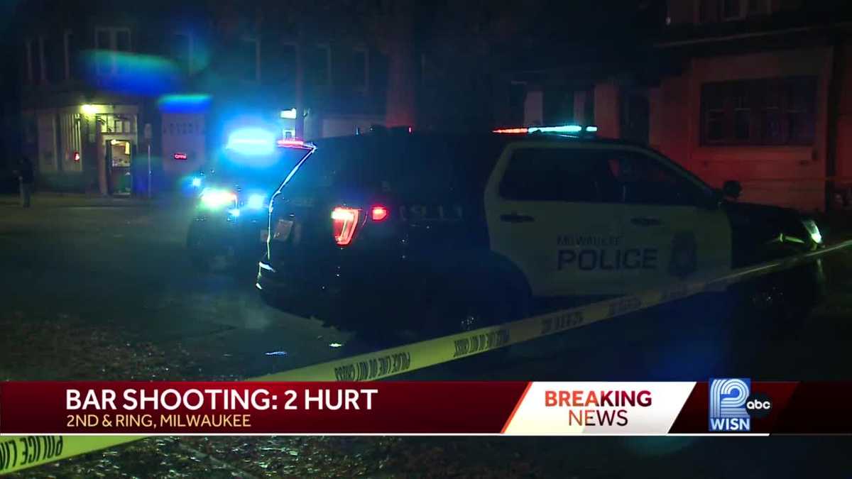 2 people shot outside of a Milwaukee bar