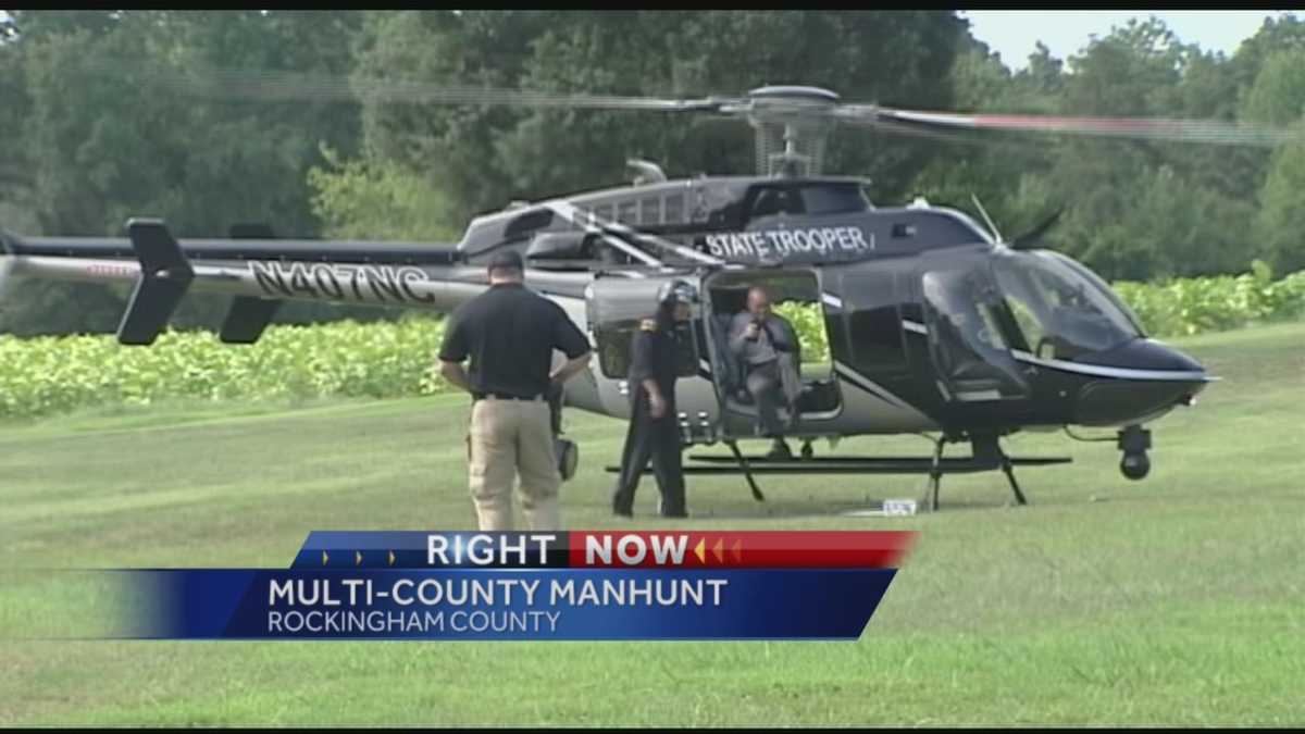 Manhunt continues in Rockingham County