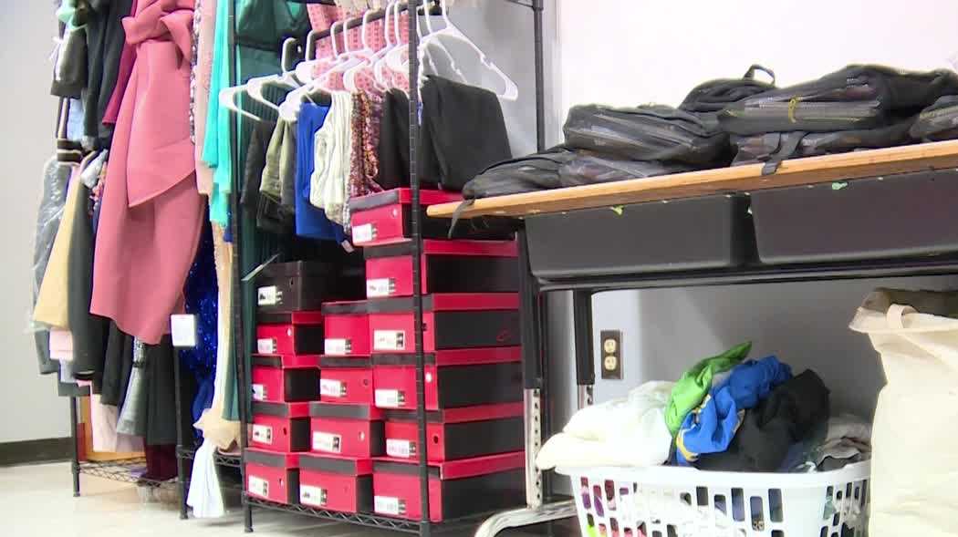 'We have a need': A local high school opens free boutique to support students and provide job training
