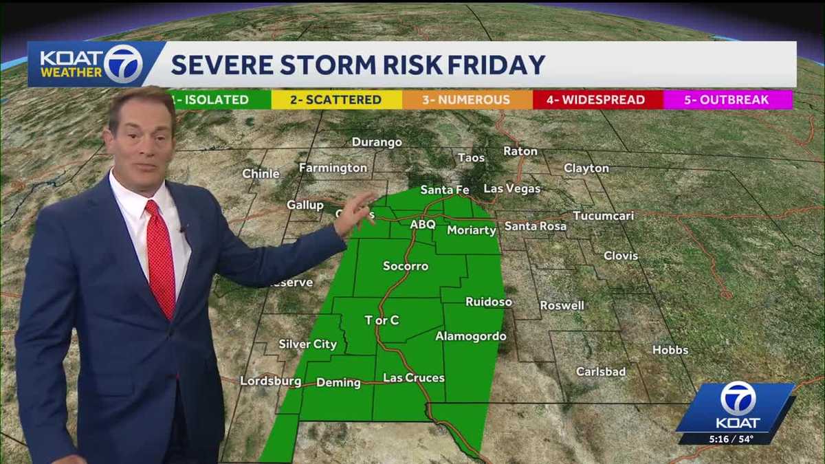 Flood Watch issued for large portion of Western New Mexico as rain ...