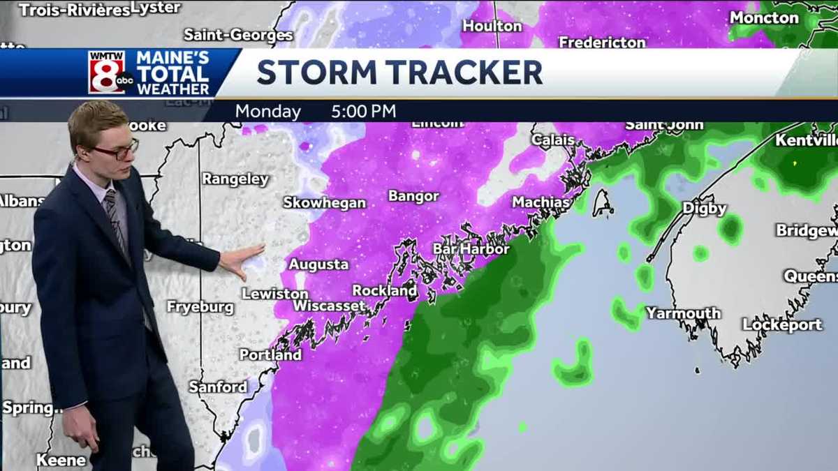 Breezy with snow & ice on the way