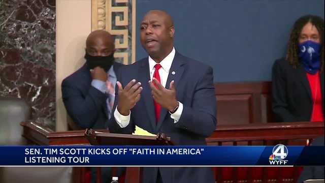 Sen. Tim Scott launches 'Faith in America' - Vimarsana News