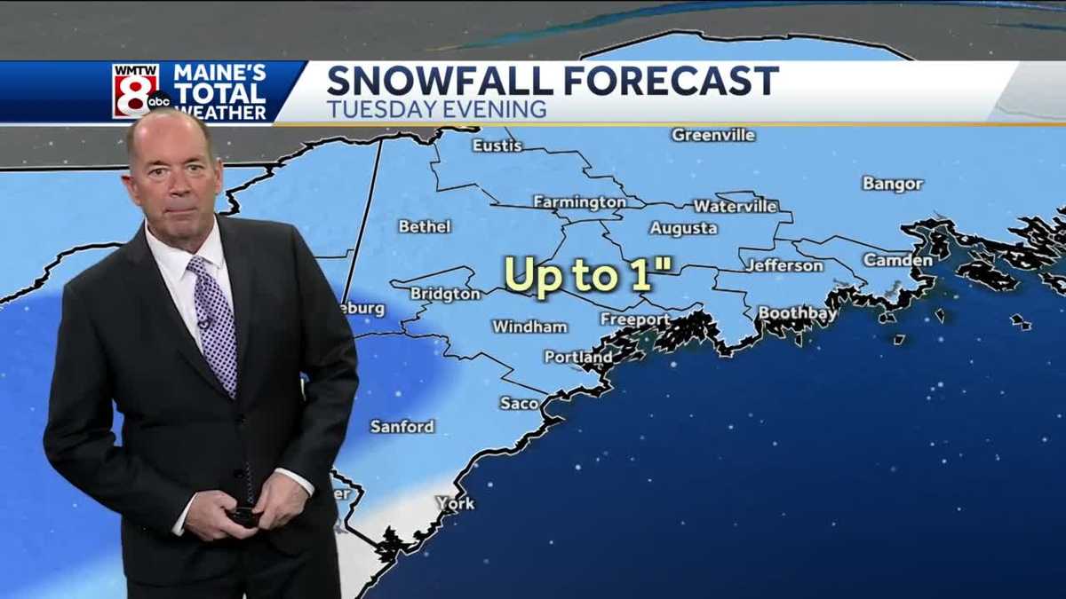 Clouds increase ahead of tonight’s light snow