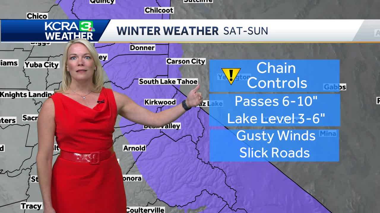 When rain and snow will begin in Northern California this weekend - Vimarsana News