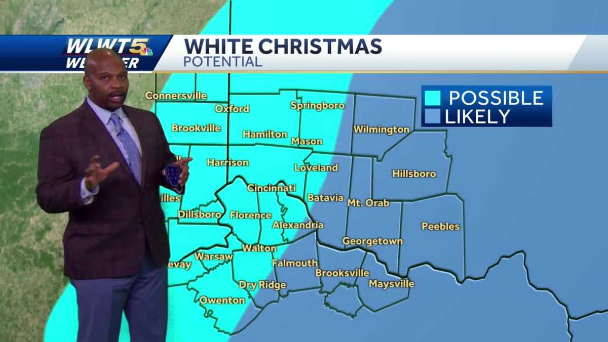 White Christmas Chances Increase