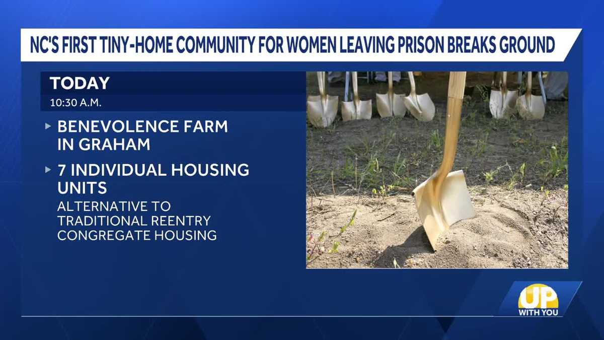 Construction starts on first of its kind community for formerly incarcerated women in Graham