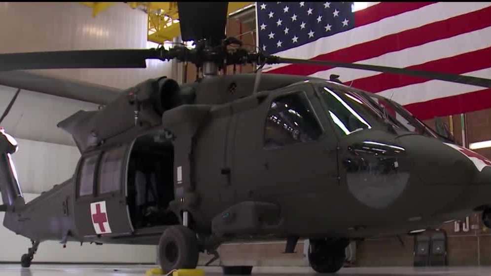 A look at the National Guard's new Black Hawk helicopter