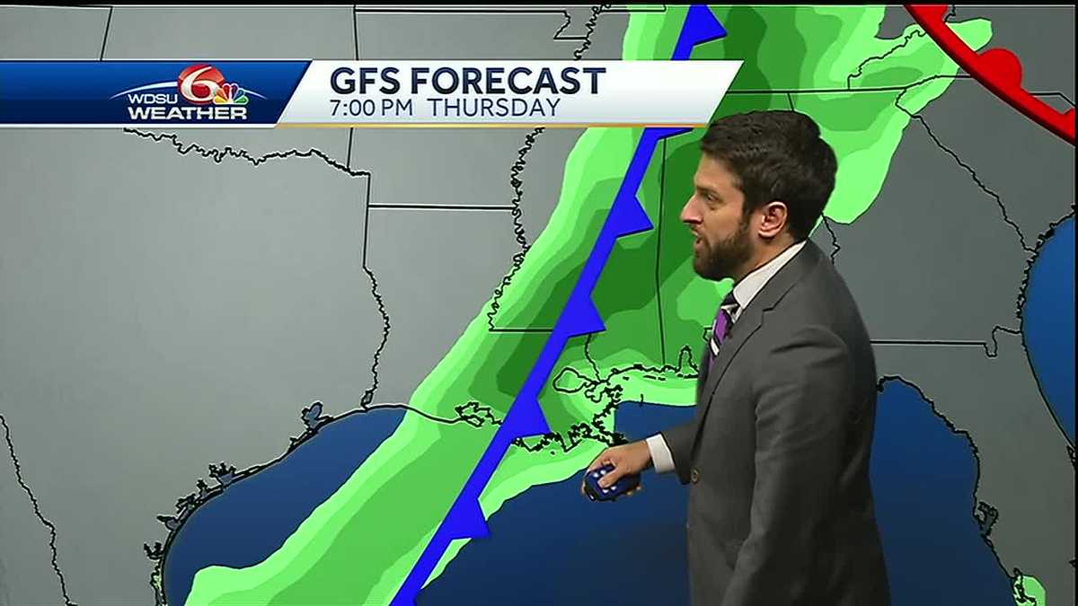 Breezy today, rain and storms Thursday