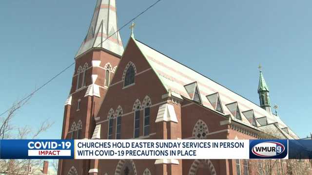 Churches hold Easter Sunday services in person with precautions in place - Vimarsana News