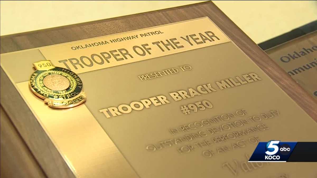 Oklahoma law enforcement honored in Trooper of the Year awards