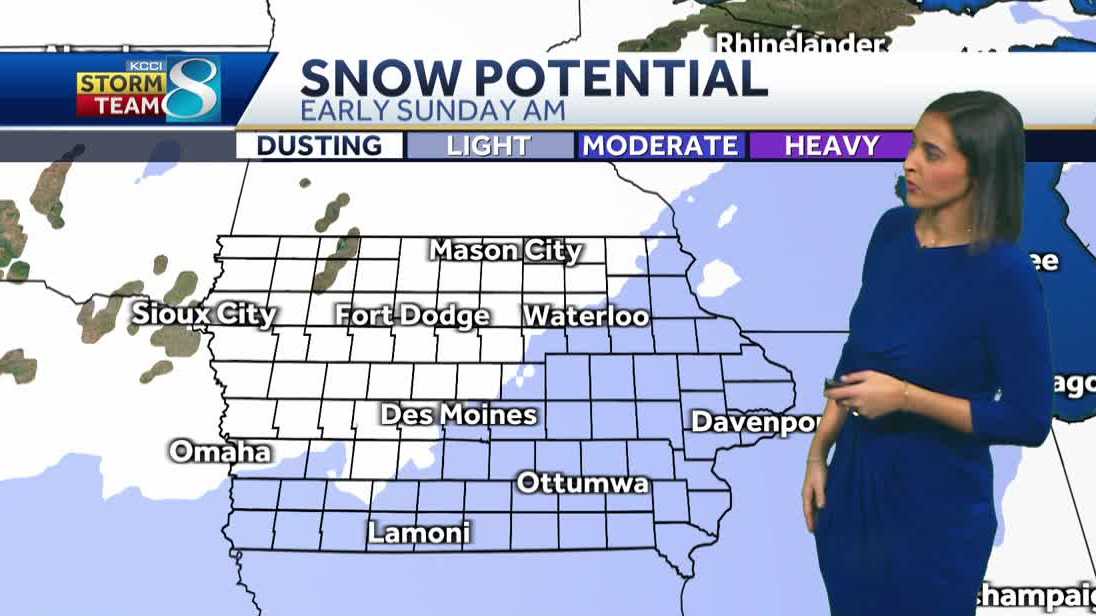 Snow possible this weekend after Thanksgiving