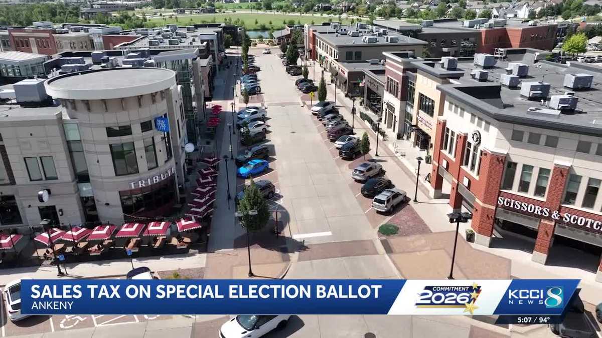 Ankeny voters could see lower property taxes under a proposed local sales tax