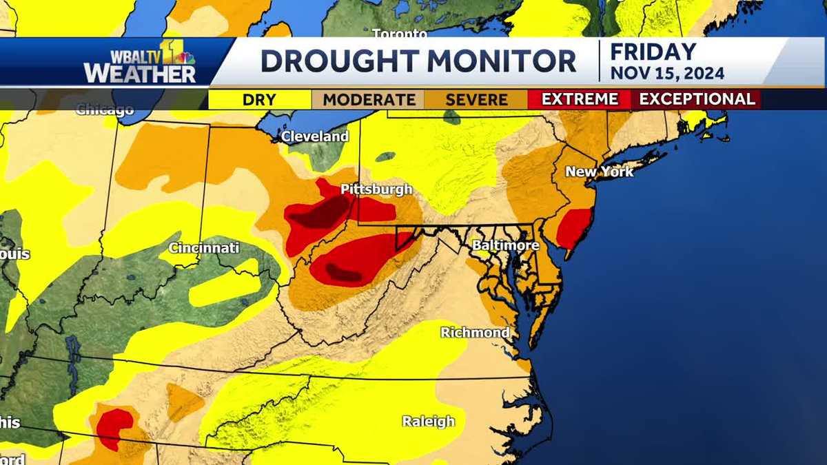 Drought conditions continue. Any rain in sight?
