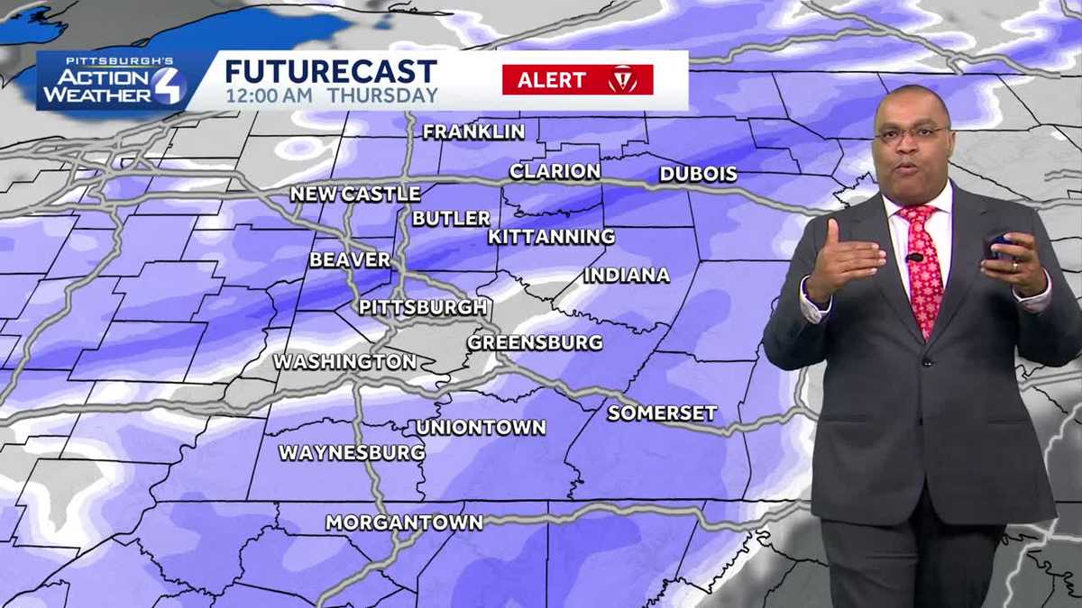 Impact Day: Snowy New Year's Eve for Western PA