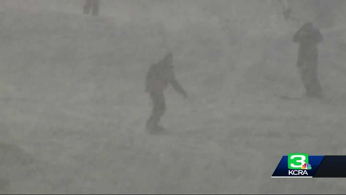 Ski resorts excited to see snow in Sierra