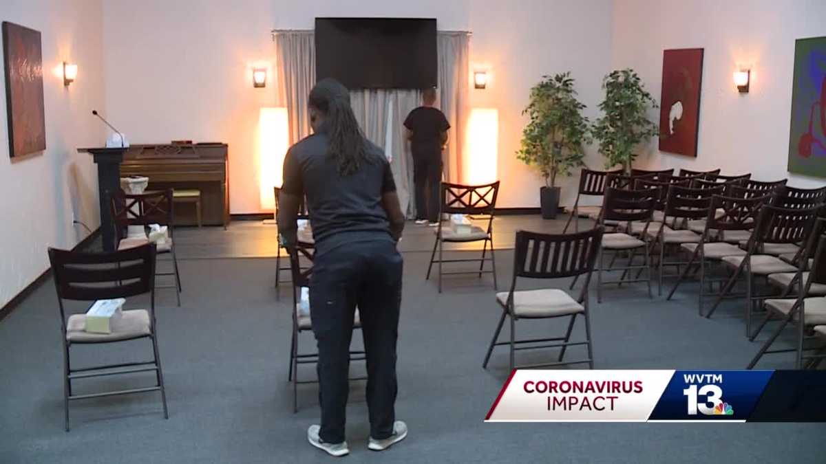 Funeral homes changing customs during the coronavirus outbreak