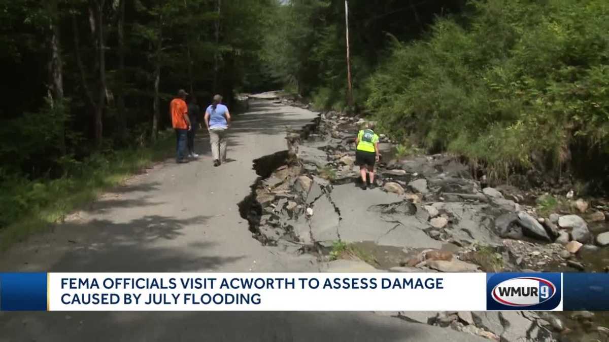 FEMA tours flood damage in Acworth