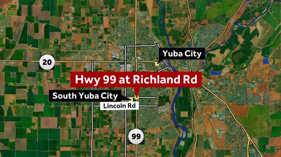 1 dead, 2 injured in Sutter County crash, CHP says