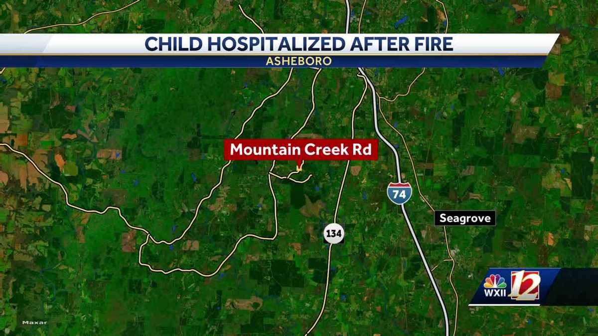 North Carolina Minor injured in Asheboro house fire, officials say