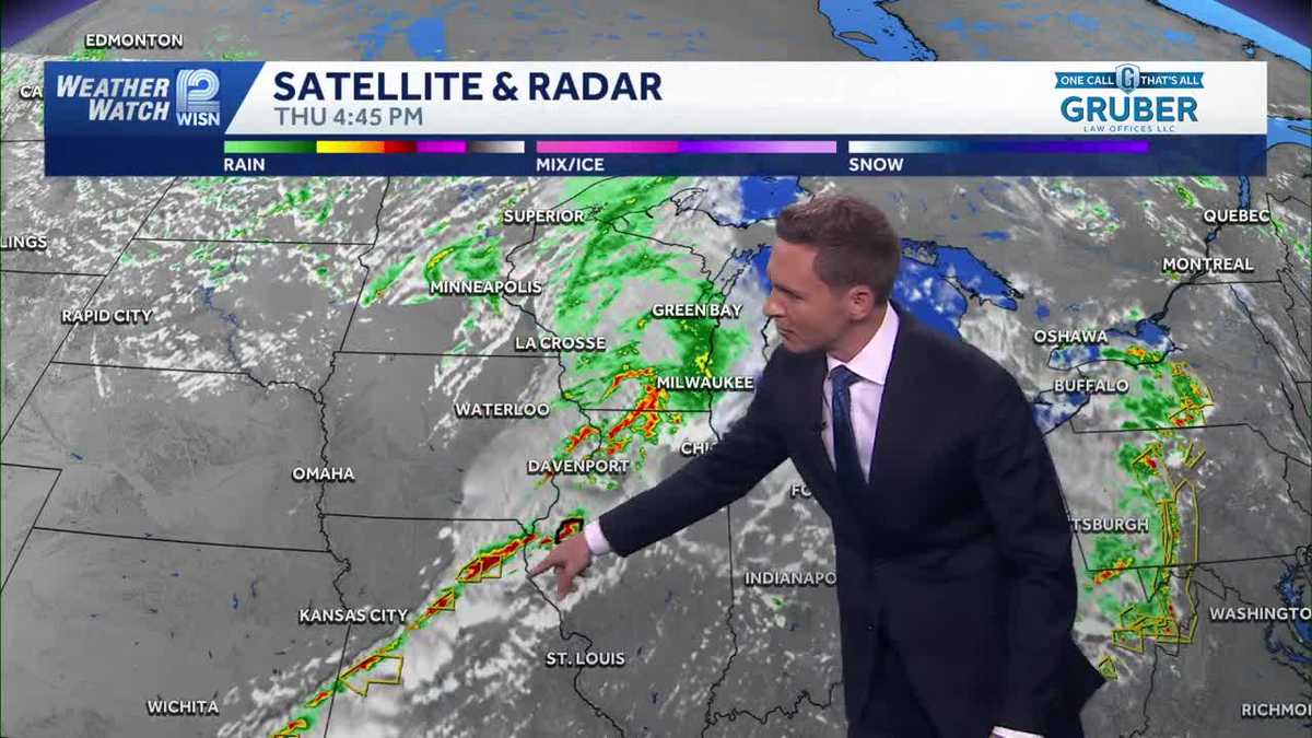 SE Wisconsin Weather: Tracking heavy rain and severe storm risk