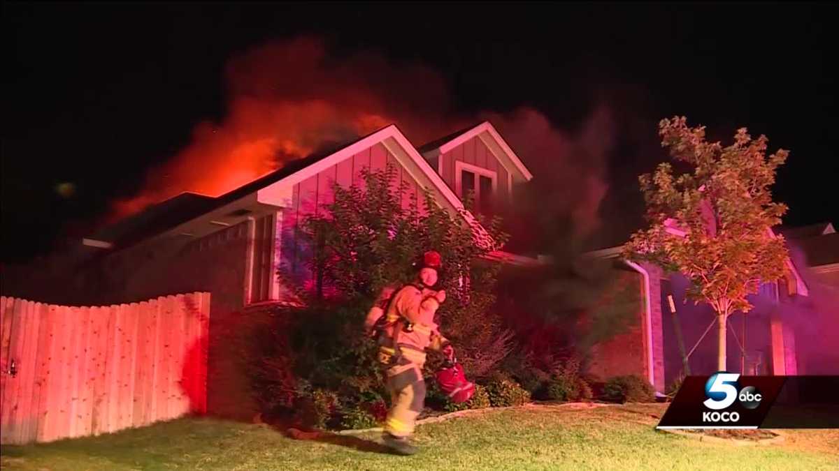 Oklahoma City family forced out of home because of fire