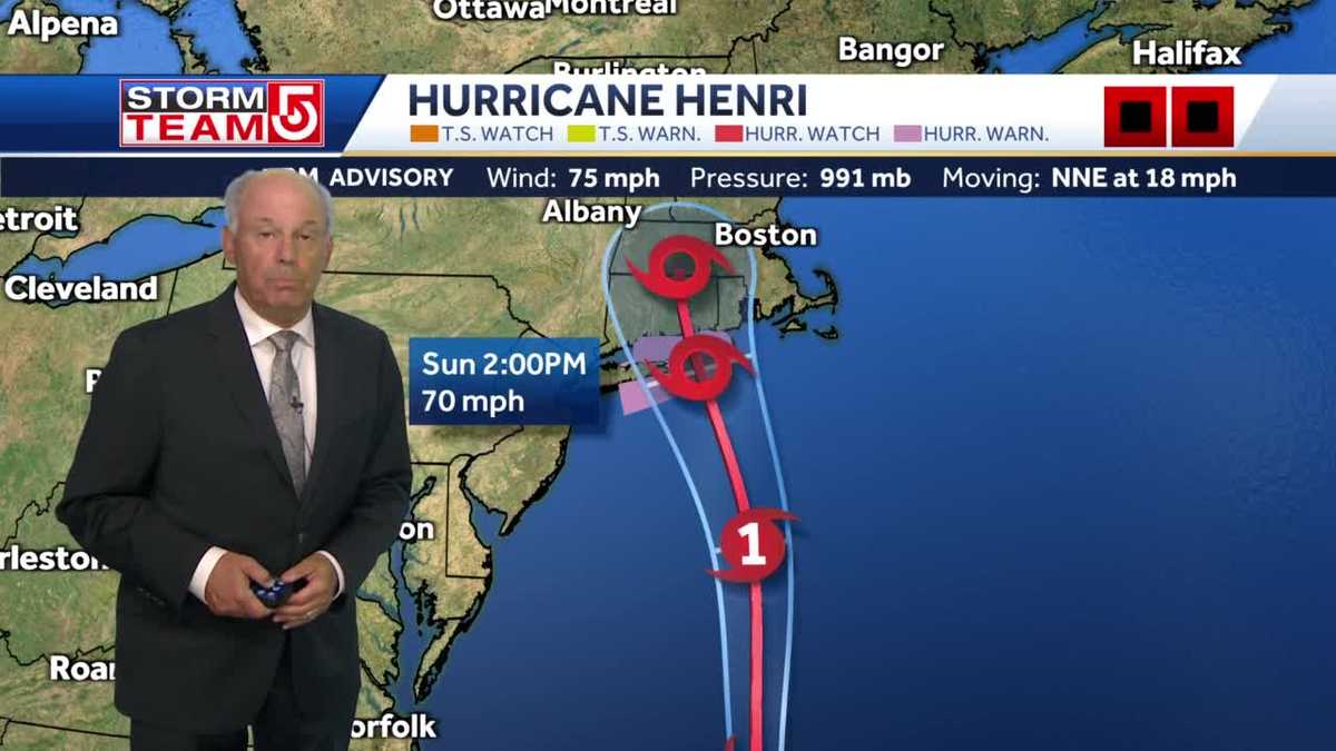 Video: Henri to bring storm surge, wind, rain
