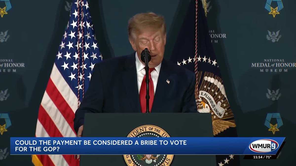 PolitiFact: Analyzing Trump’s $5,000 dividend pledge from GOP midterm convention speech