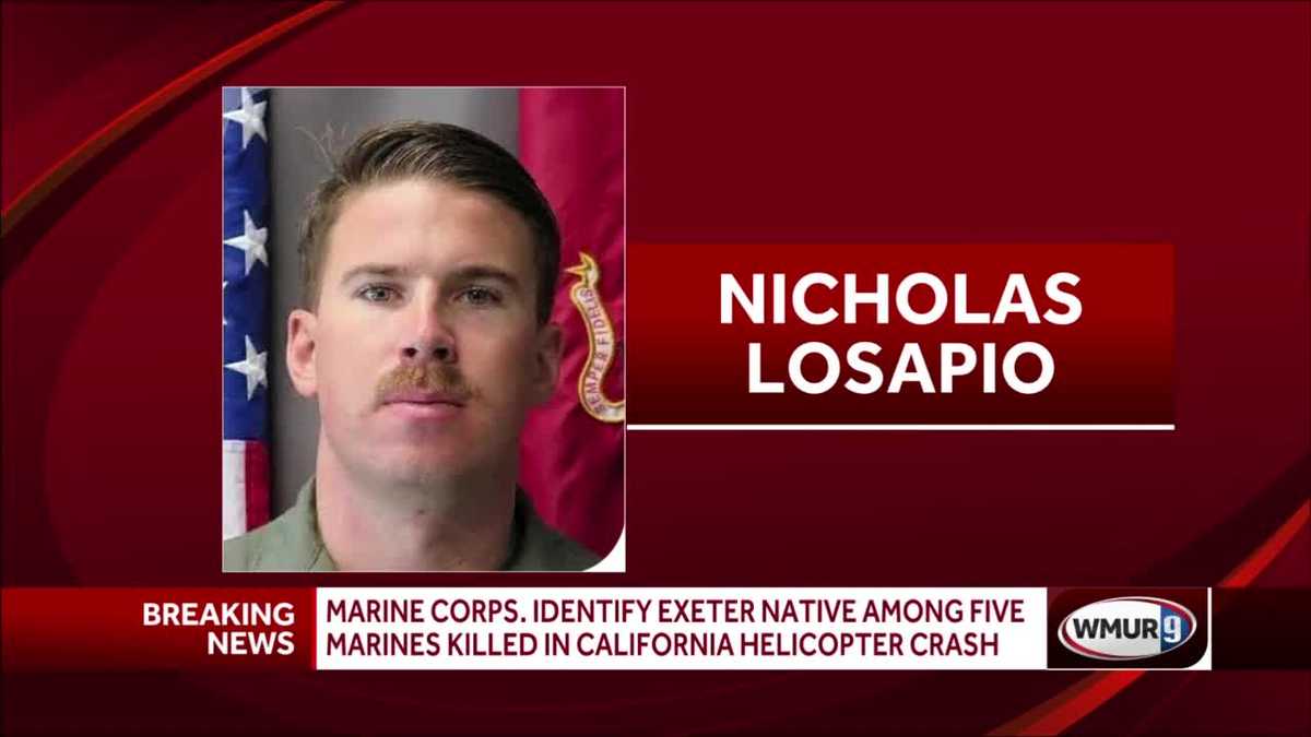 New Hampshire native identified in Marine helicopter crash