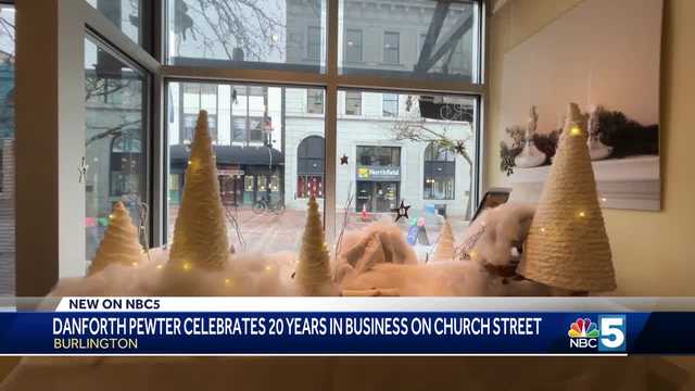 Danforth Pewter celebrates 20 years in business in the heart of Burlington