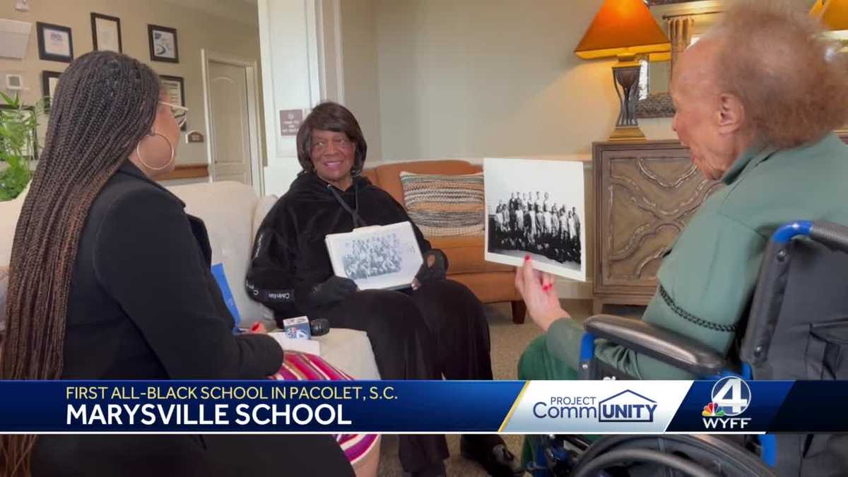 A look inside an allBlack school in Pacolet built in 1915