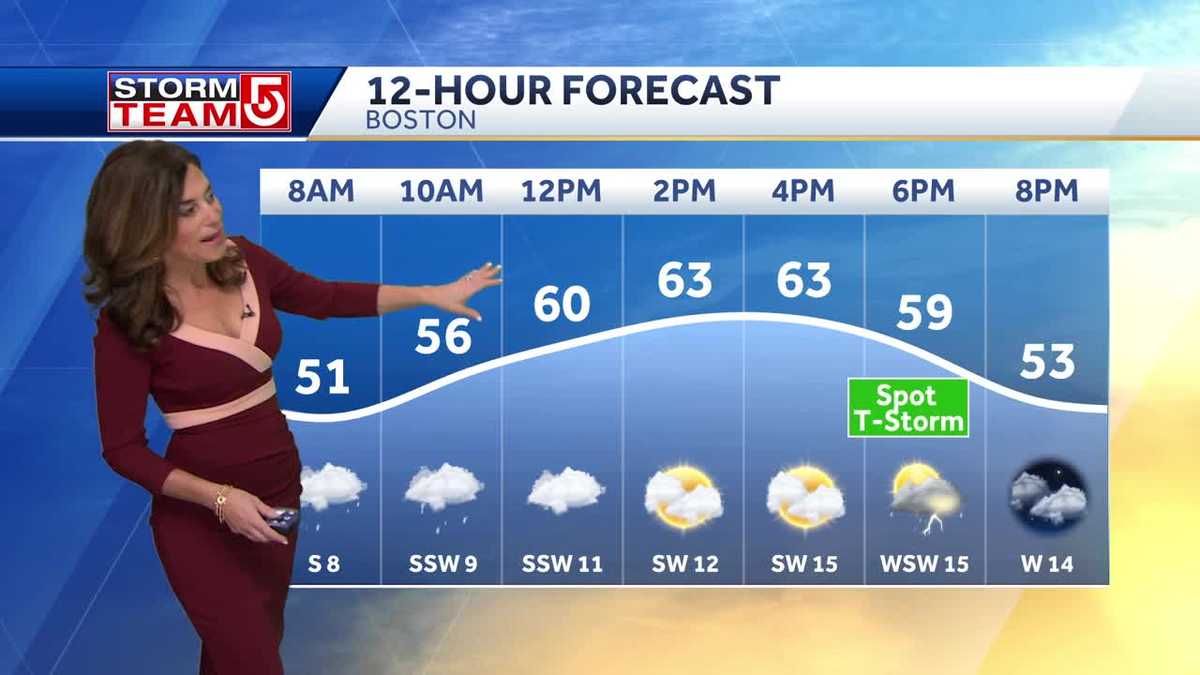Video: Mild with a few showers today