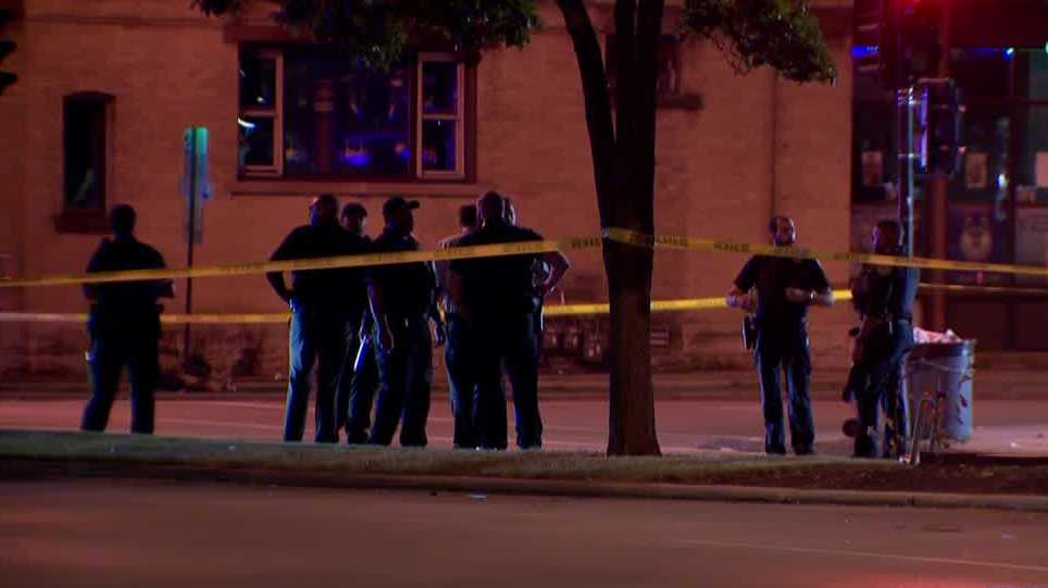 Milwaukee police searching for suspects in 2 Water Street shootings