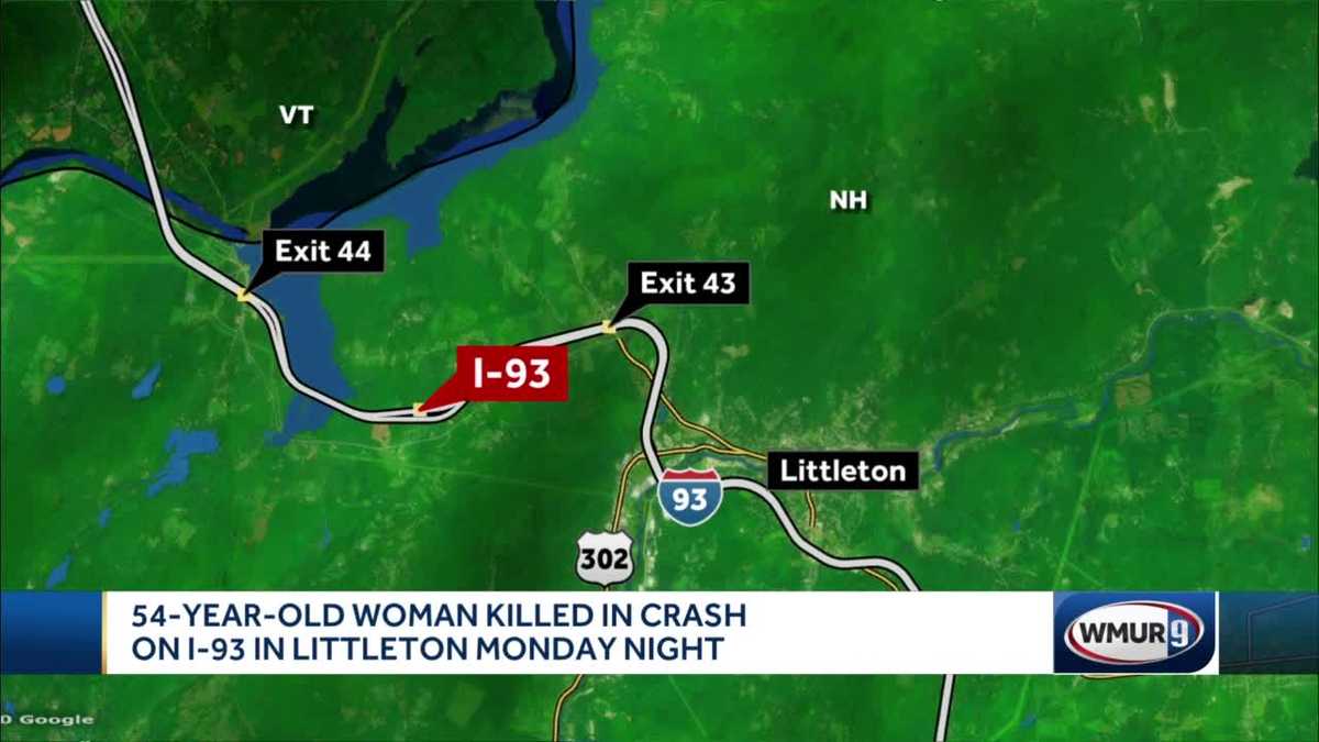 Driver killed in crash on I93 in Littleton, New Hampshire, police say