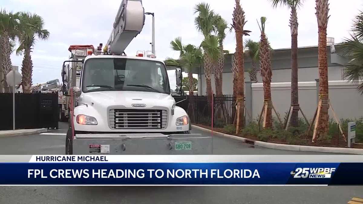 Local power crews head to Panhandle