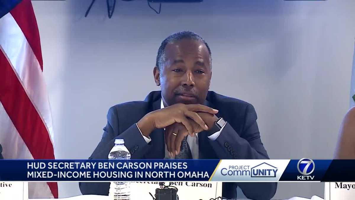 HUD Secretary Ben Carson praises North Omaha's developments