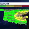 TIMELINE: Severe weather possible for Oklahoma Sunday with storms, wind, and hail risks
