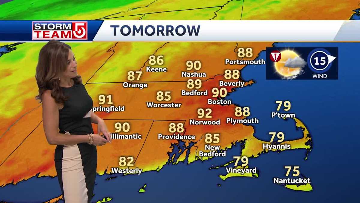 Video: Severe storms may bring lightning, downpours