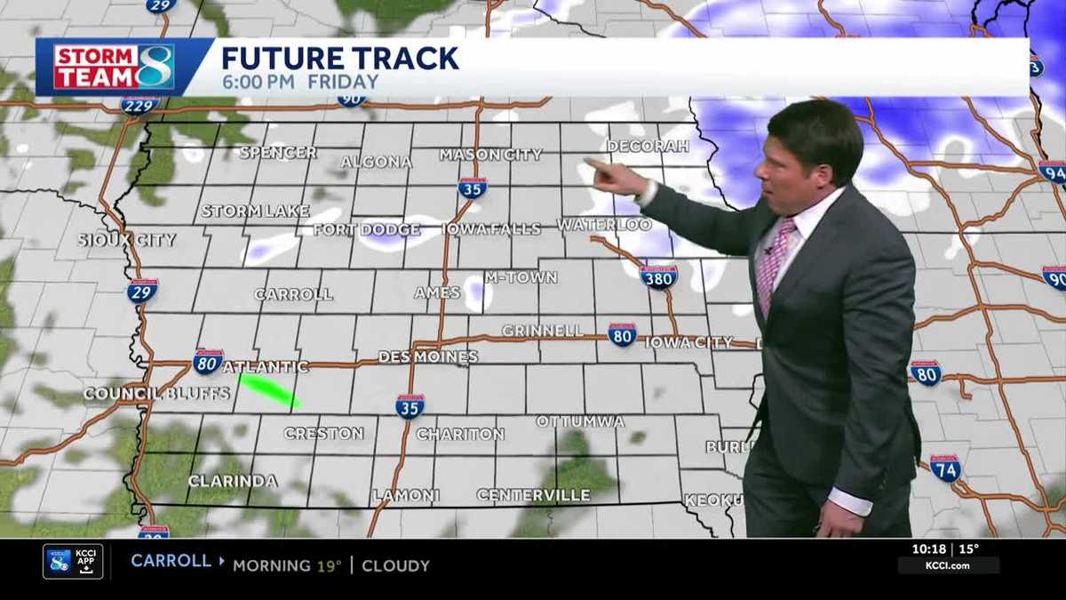 Des Moines weather: Bitter cold with snow chances this weekend