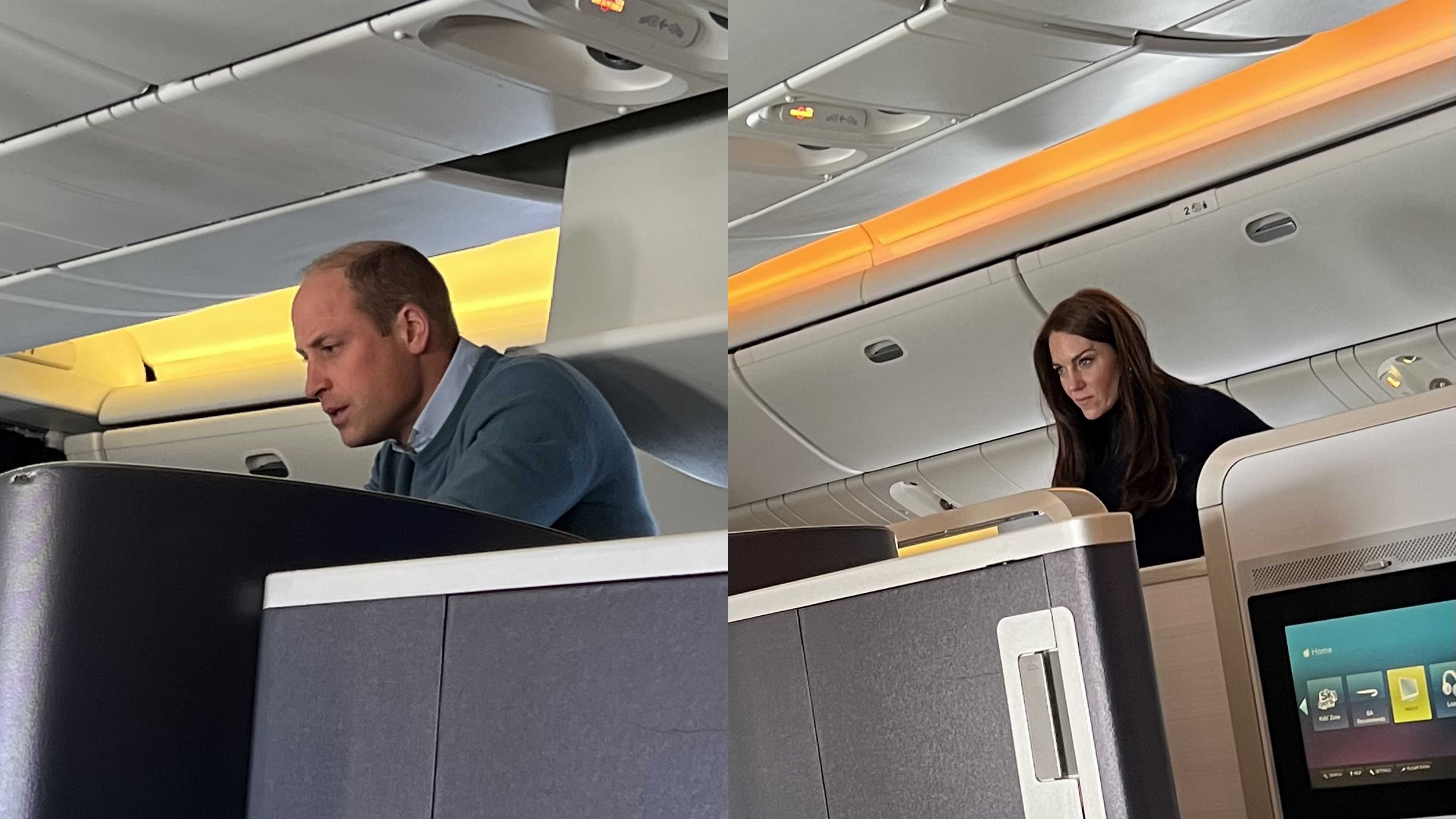 Passengers describe having British royals on flight - Vimarsana News