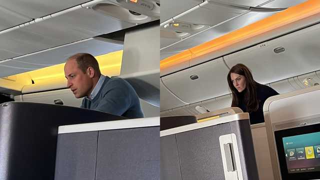 Passengers describe having British royals on flight - Vimarsana News