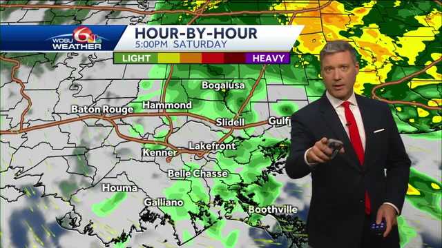 New Orleans rain Saturday forecast parade forecast - Vimarsana News