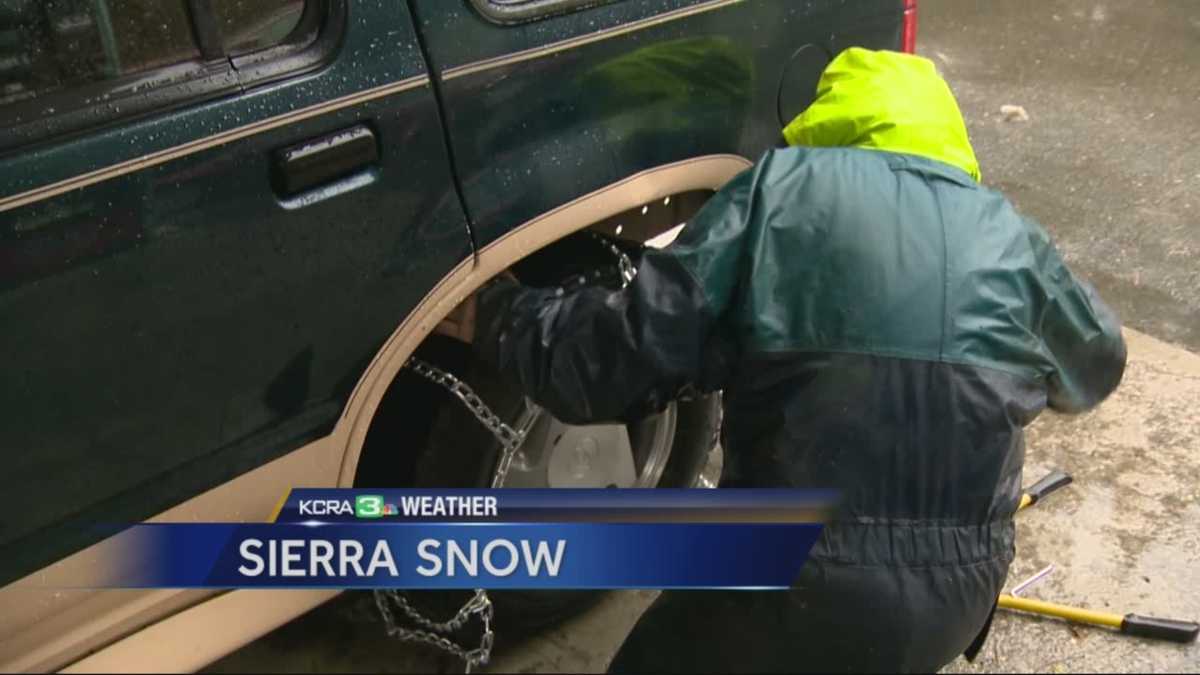 Storm brings rain, snow and fog to Pollock Pines