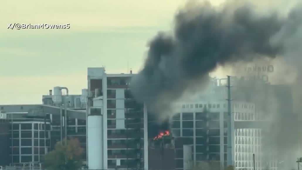 Quaker Oats explosion: Fire erupts at Cedar Rapids, Iowa, plant - KCCI