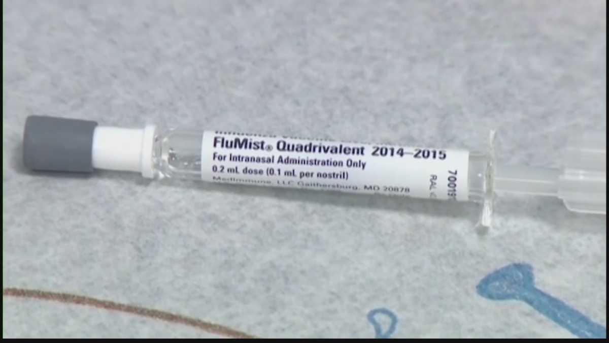 Shortage of nasal spray flumist vaccine