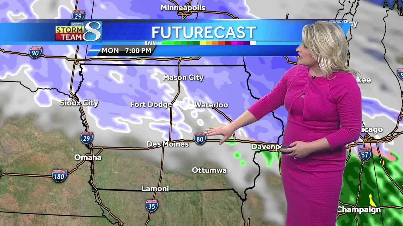 Videocast: Rain, Snow Mix Continues Into The Afternoon